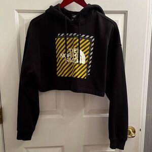 North Face Crop Hoodie